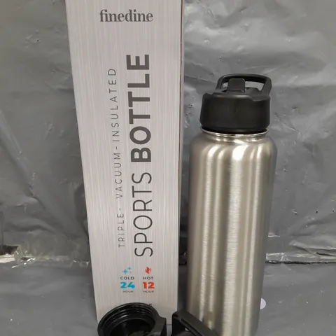 BOXED FINEDINE TRIPLE-INSULATED STAINLESS STEEL WATER BOTTLE