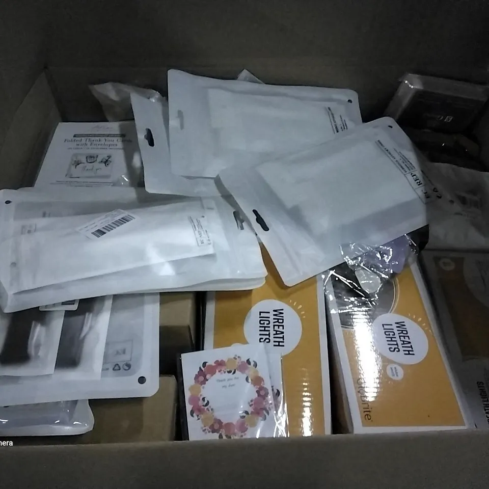 PALLET OF ASSORTED ITEMS INCLUDING GLUTEN FREE TORTELLINI, WREATH LIGHTS, SOFT APRICOTS, BABY NASAL ASPIRATOR, CLAIRES BRACELET, CHAIN ANKLET