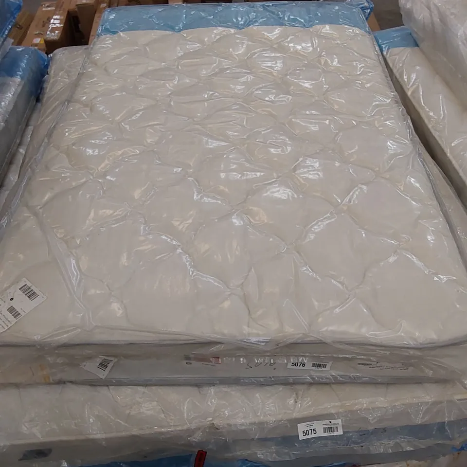 BAGGED 120CM SMALL DOUBLE SIZED MICROQUILT MATTRESS 