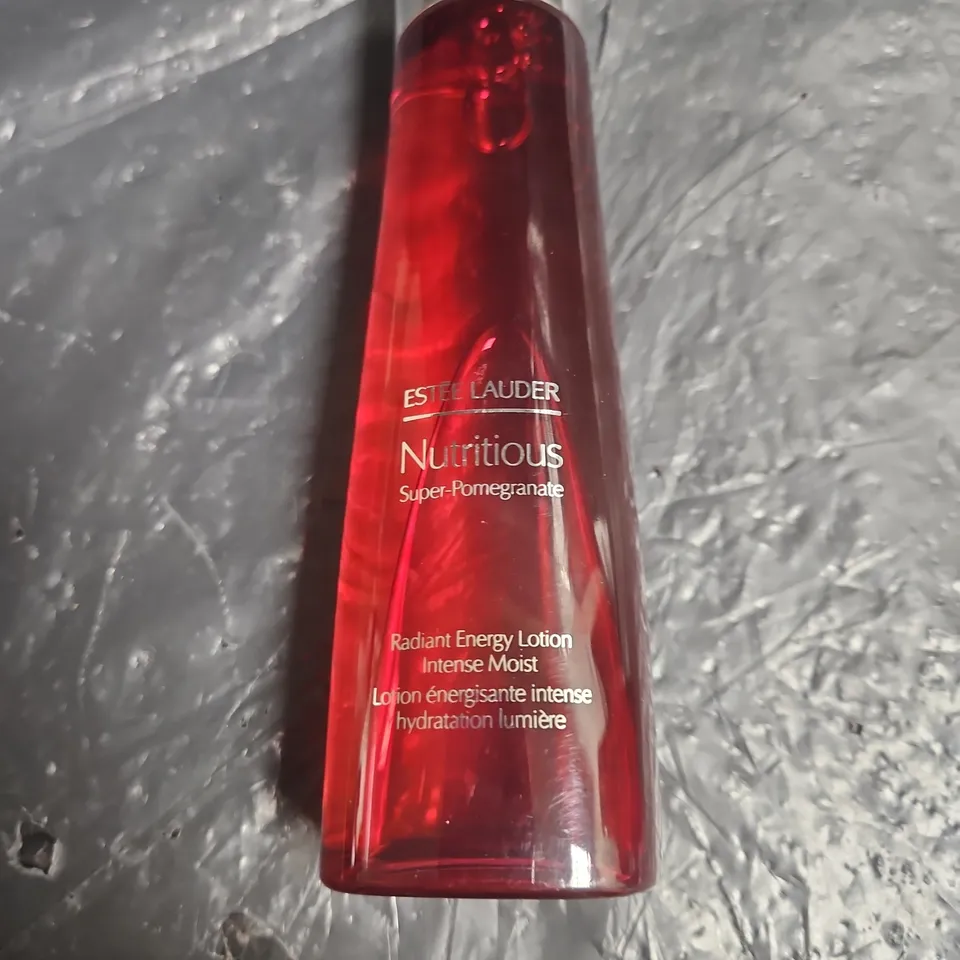 ESTÉE LAUDER NUTRITIOUS SUPER-POMEGRANATE RADIANT ENERGY LOTION INTENSE MOIST - VOLUME UNSPECIFIED