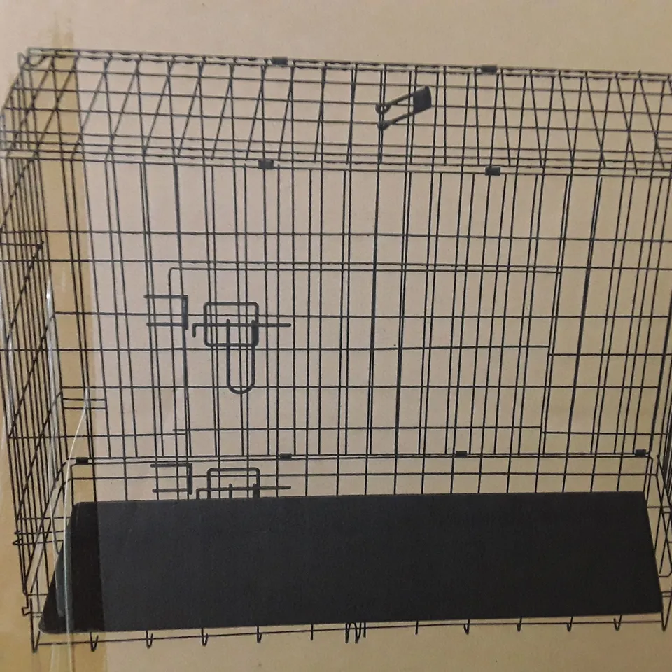 BOXED METAL DOG CAGE - 1 SET/CTN