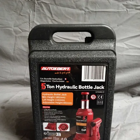 AUTOXBERT 5 TON HYDRAULIC BOTTLE JACK 