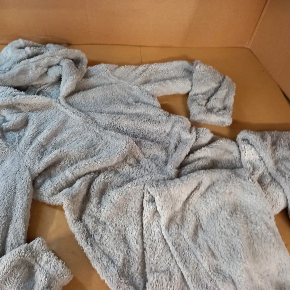 GREY FLEECY ONSIE - ONE SIZE