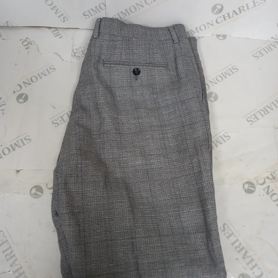 REISS TARTAN TROUSERS SIZE UNSPECIFIED