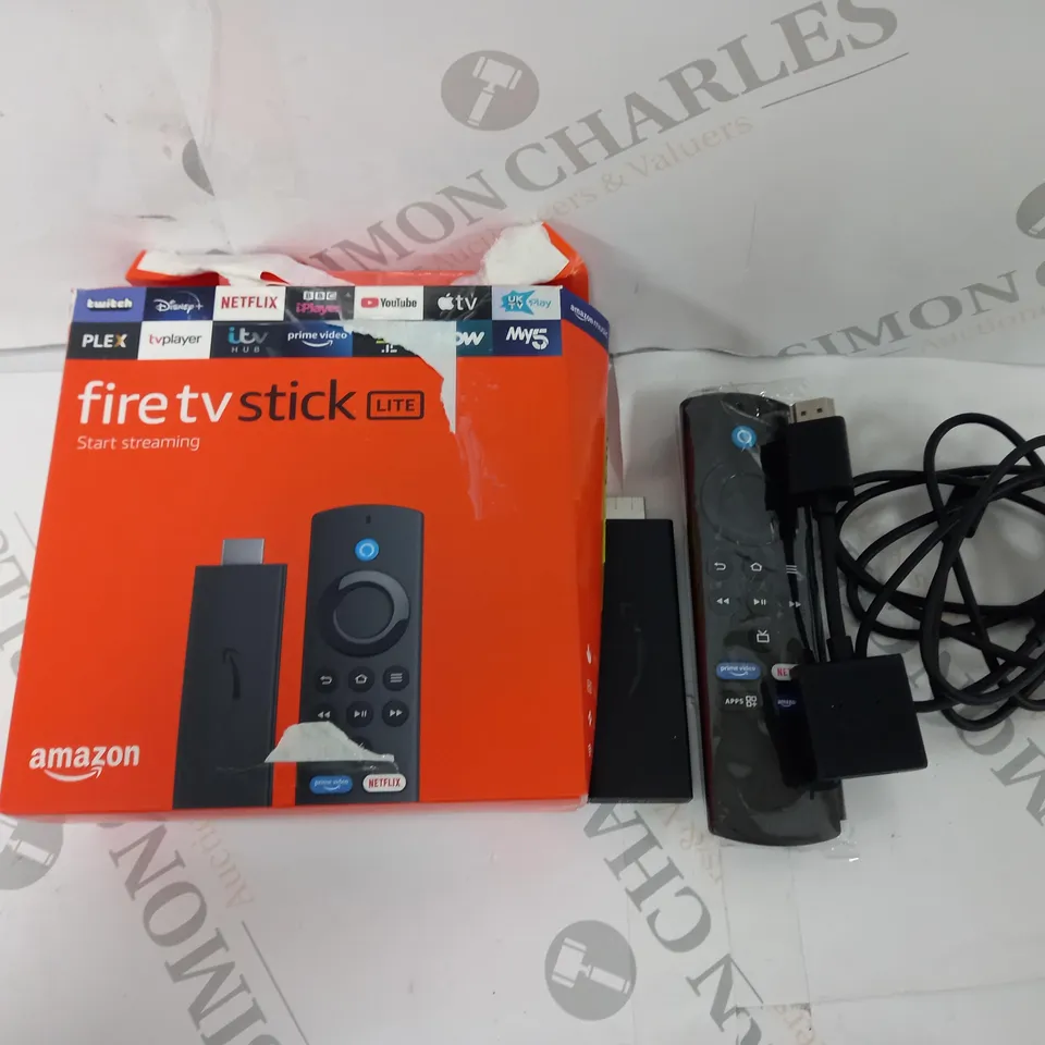 BOXED AMAZON FIRE TV STICK LITE