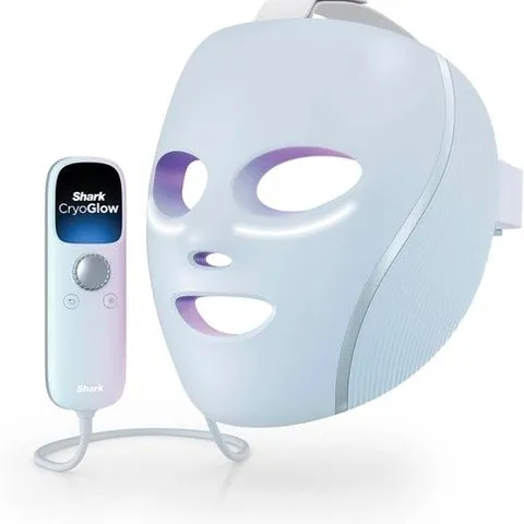 OUTLET SHARK CRYOGLOW LED MASK WITH DUST BAG