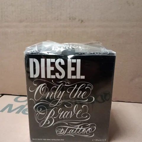 SEALED DIESEL ONLY THE BRAVE TATTOO EAU DE TOILETTE 200ML