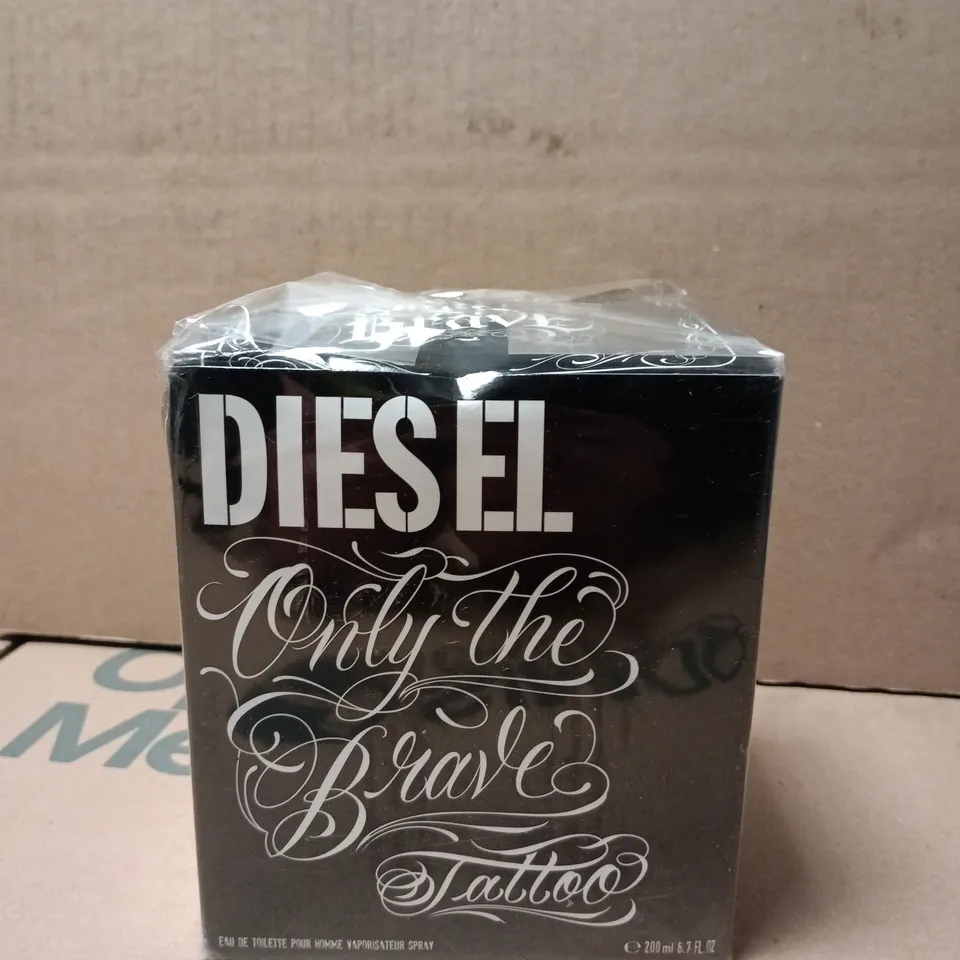 SEALED DIESEL ONLY THE BRAVE TATTOO EAU DE TOILETTE 200ML