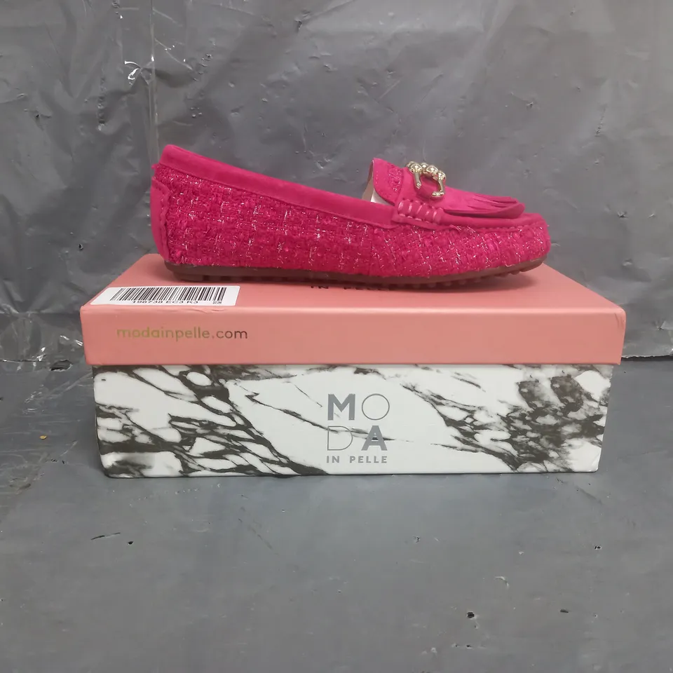 MODA IN PELLE FRANCESCA LOAFERS PINK SIZE 3