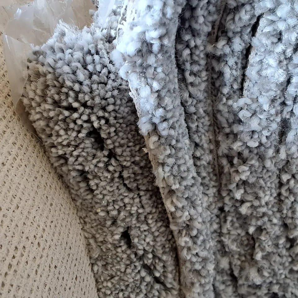 QUALITY ROLLED ULTIMATE EXPRESSIONS CARPET IN EARL GREY - 7.3 X 4M