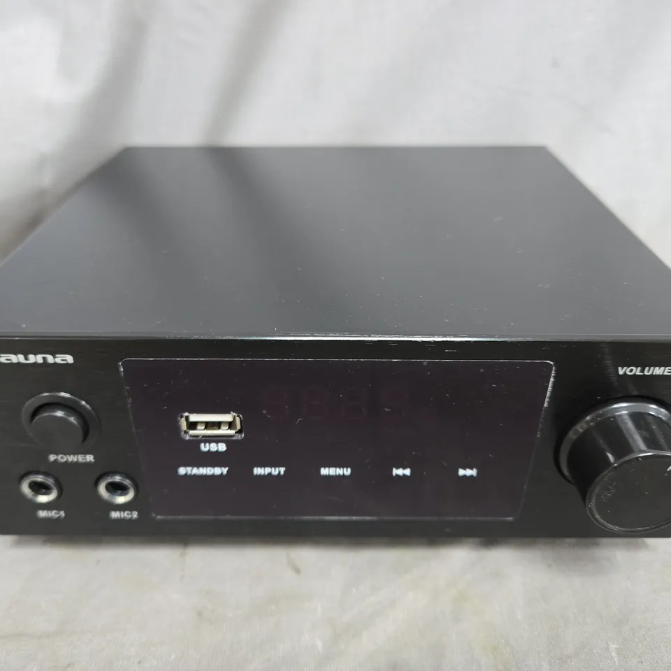 BOXED AUNA AMP-2 DG STEREO HI-FI AMPLIFIER