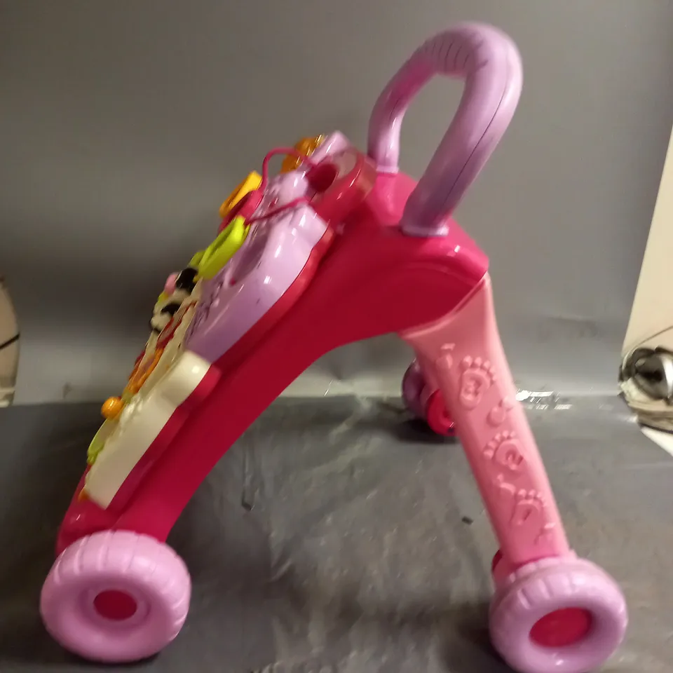 VTECH FIRST STEPS BABY WALKER IN PINK