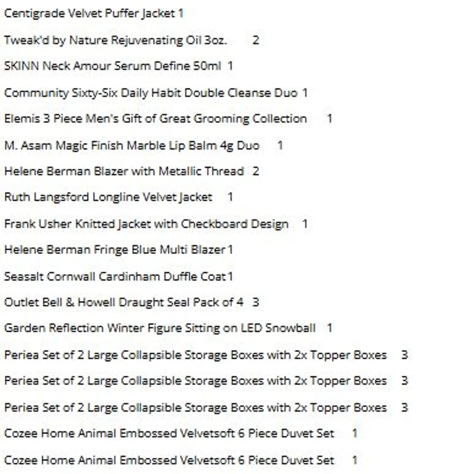 PALLET OF APPROXIMATELY 46 ITEMS OF ASSORTED HOMEWARE AND ACCESSORIES TO INCLUDE;