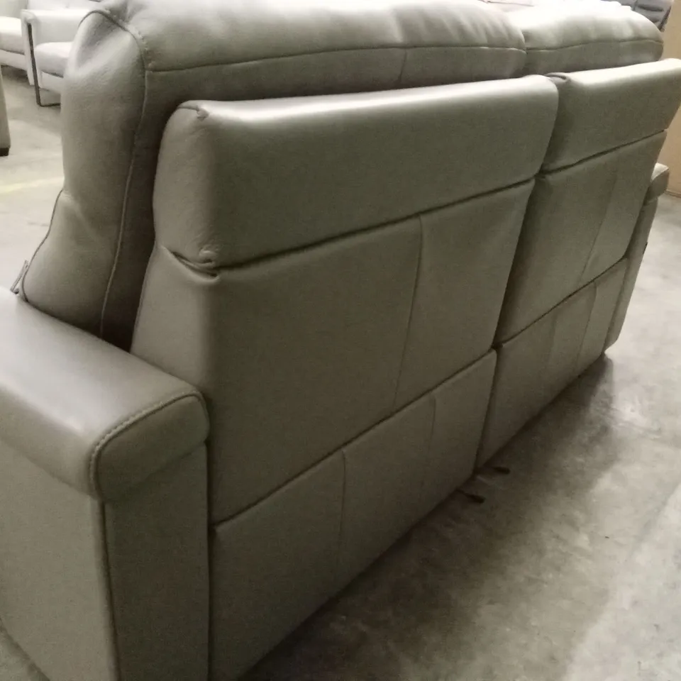 QUALITY DESIGNER ITALIAN MADE ADRIANO 3 SEATER LUMBAR AND ELECTRIC RECLINER LEATHER SOFA