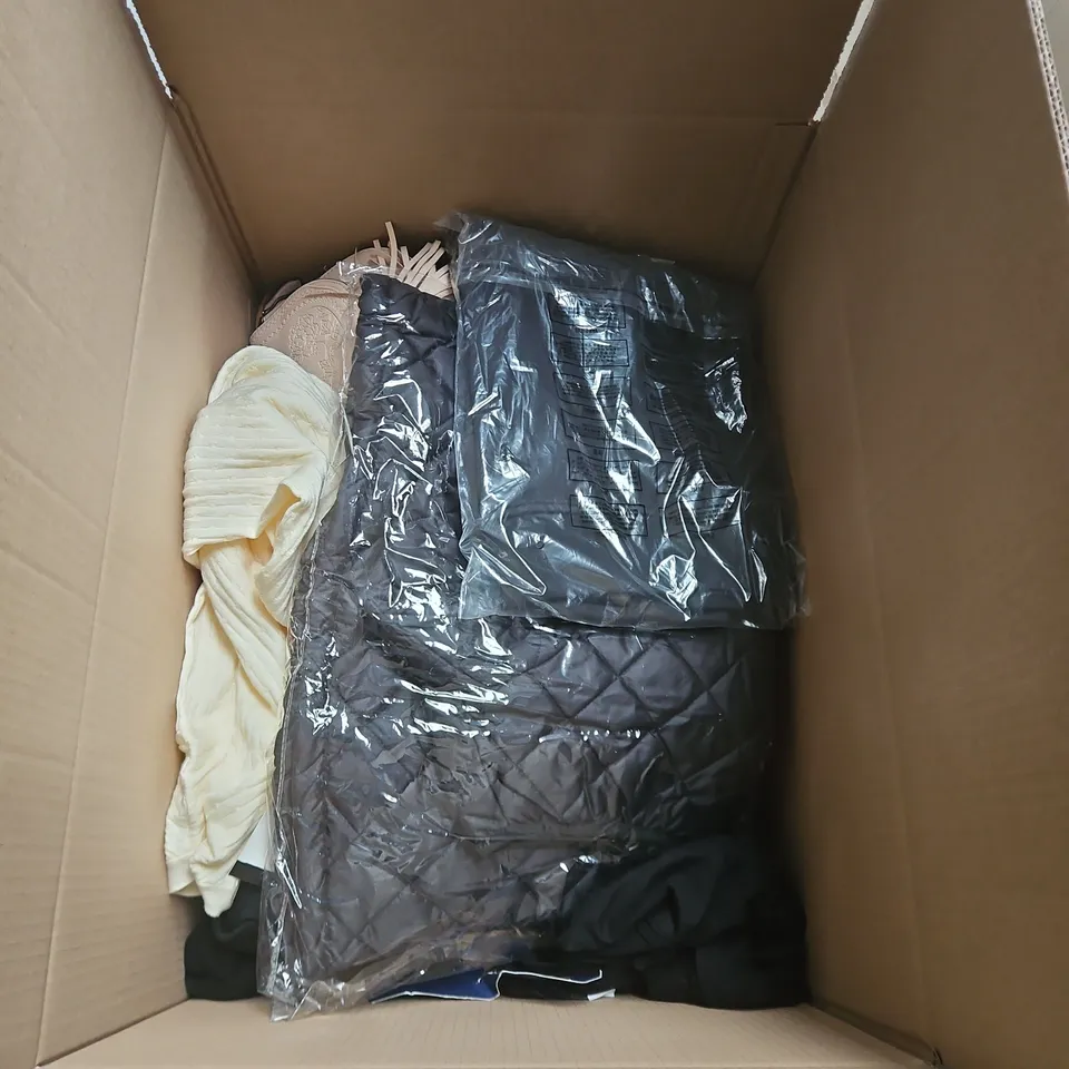 APPROXIMATELY 20 ASSORTED CLOTHING AND FASHION PRODUCTS IN VARIOUS STYLES AND SIZES - COLLECTION ONLY