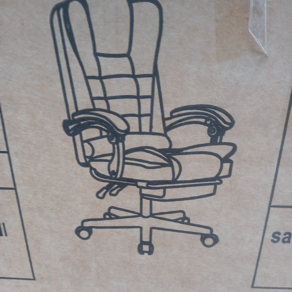 BOXED BLISSWOOD BROWN 8 POINT MASSAGE CHAIR 