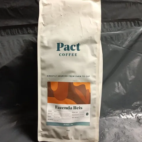 PACT COFFEE FAZENDA REIS WHOLEBEAN MEDIUM-DARK ROAST COFFEE BEANS