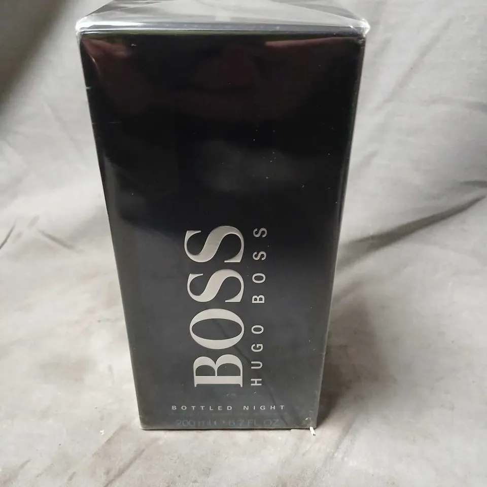 BOXED AND SEALED HUGO BOSS "BOTTLED NIGHT" EAU DE TOILETTE SPRAY 200ML