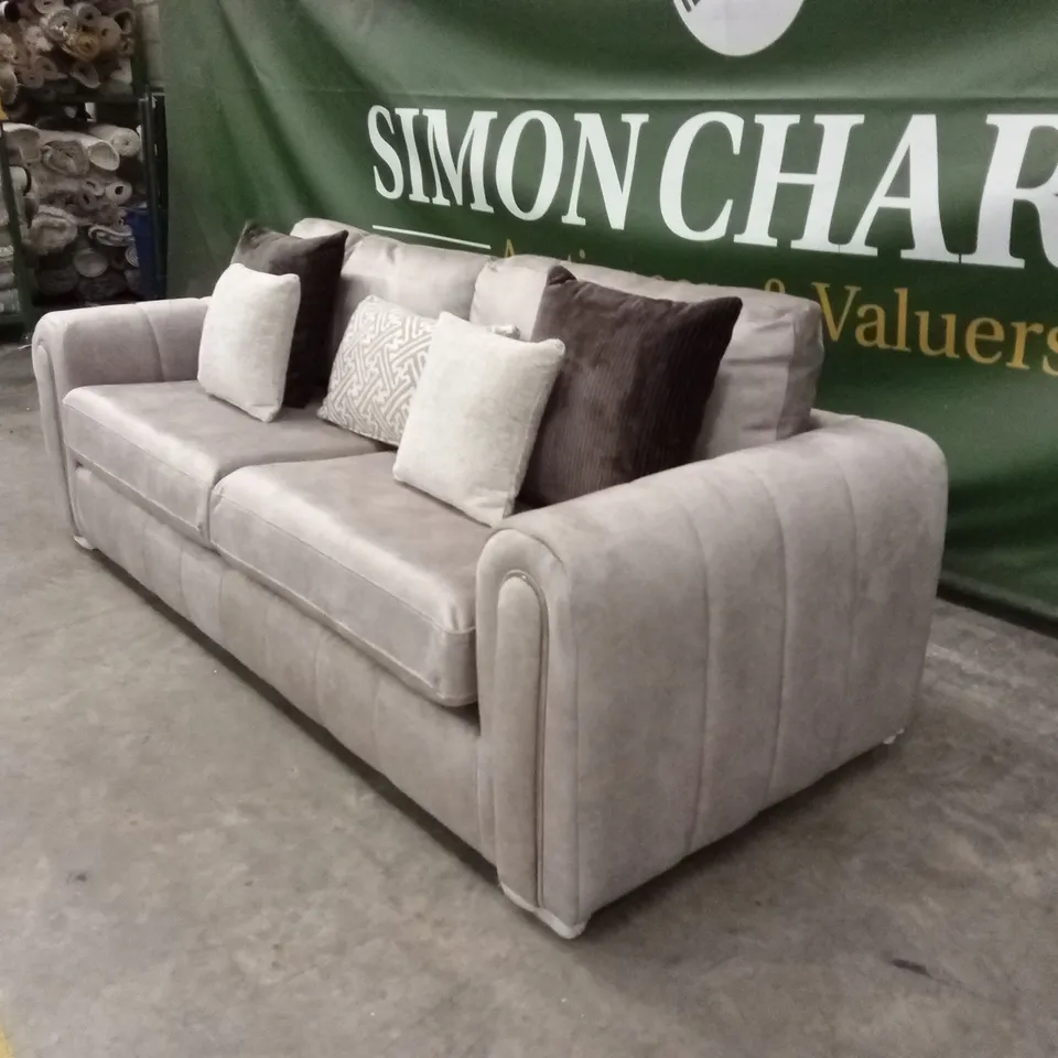 AMARA 3 SEATER SOFA - STONE RRP £1249