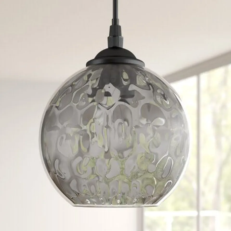 BOXED RILEY 1 LIGHT GLOBE PENDANT 