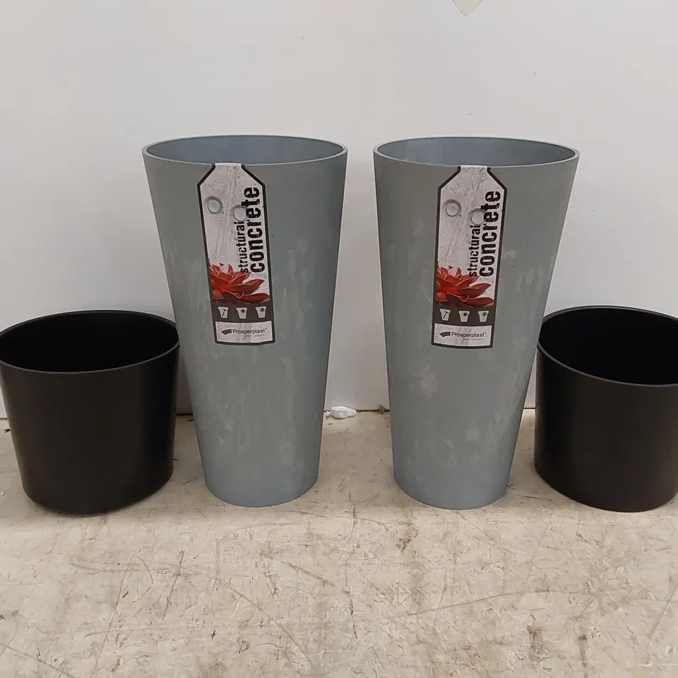 BOXED JAYANTH PLANT POTS - SET OF 2 (1 BOX)