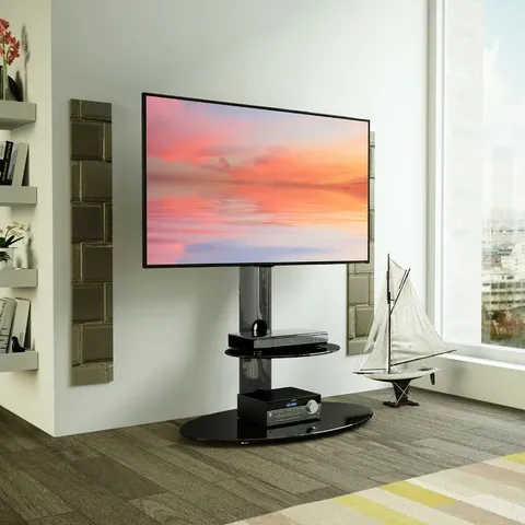 PEDESTAL TV STAND FOR TVS UP TO 65"