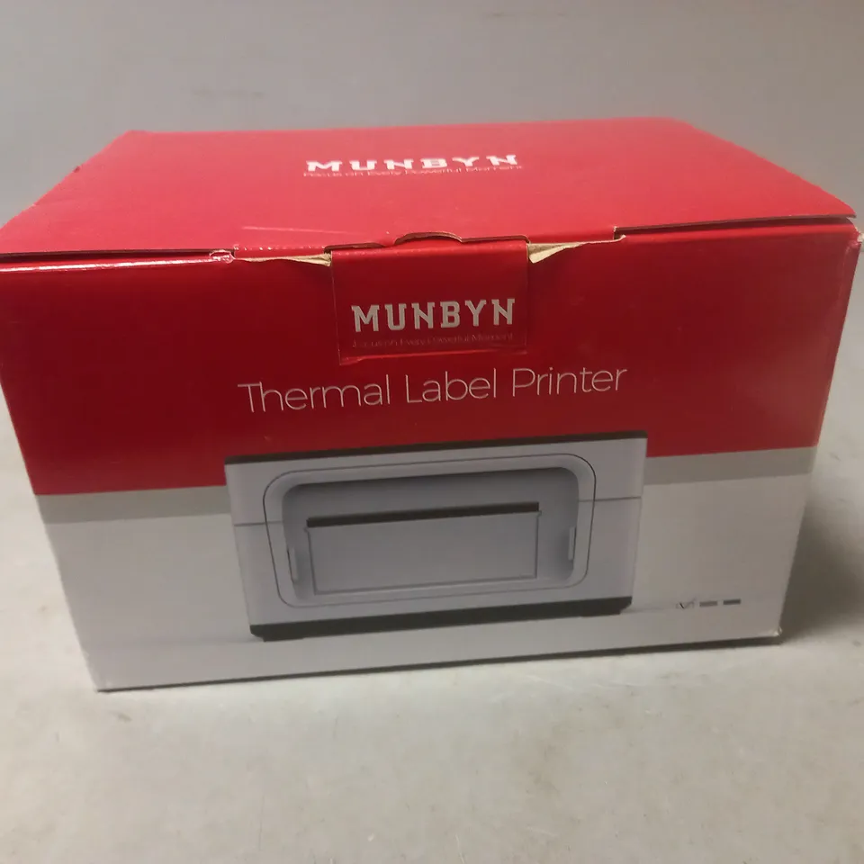 BOXED MUNBYN THERMAL LABEL PRINTER 