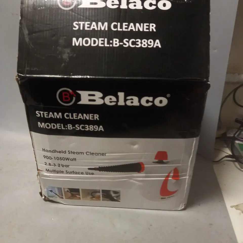 BOXED BELACO STEAM CLEANER B-SC389A 