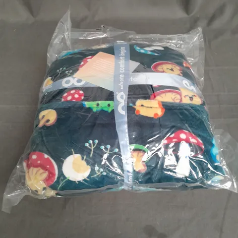 SEALED OODIE HOODED OVERSIZED BLANKET - MUSHROOM