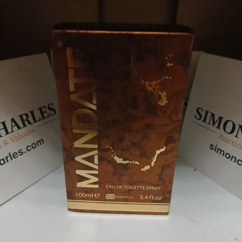 BOXED MANDATE EAU DE TOILETTE 100ML