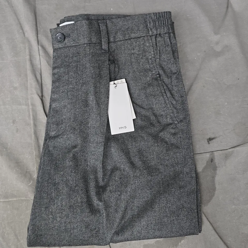 MANGO TROUSERS IN GREY SIZE UK 34