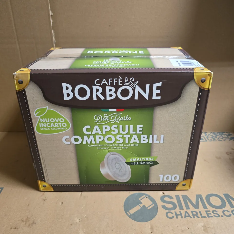 DON CARLO BORBONE COFFEE CAPSULES – 100 CAPSULES