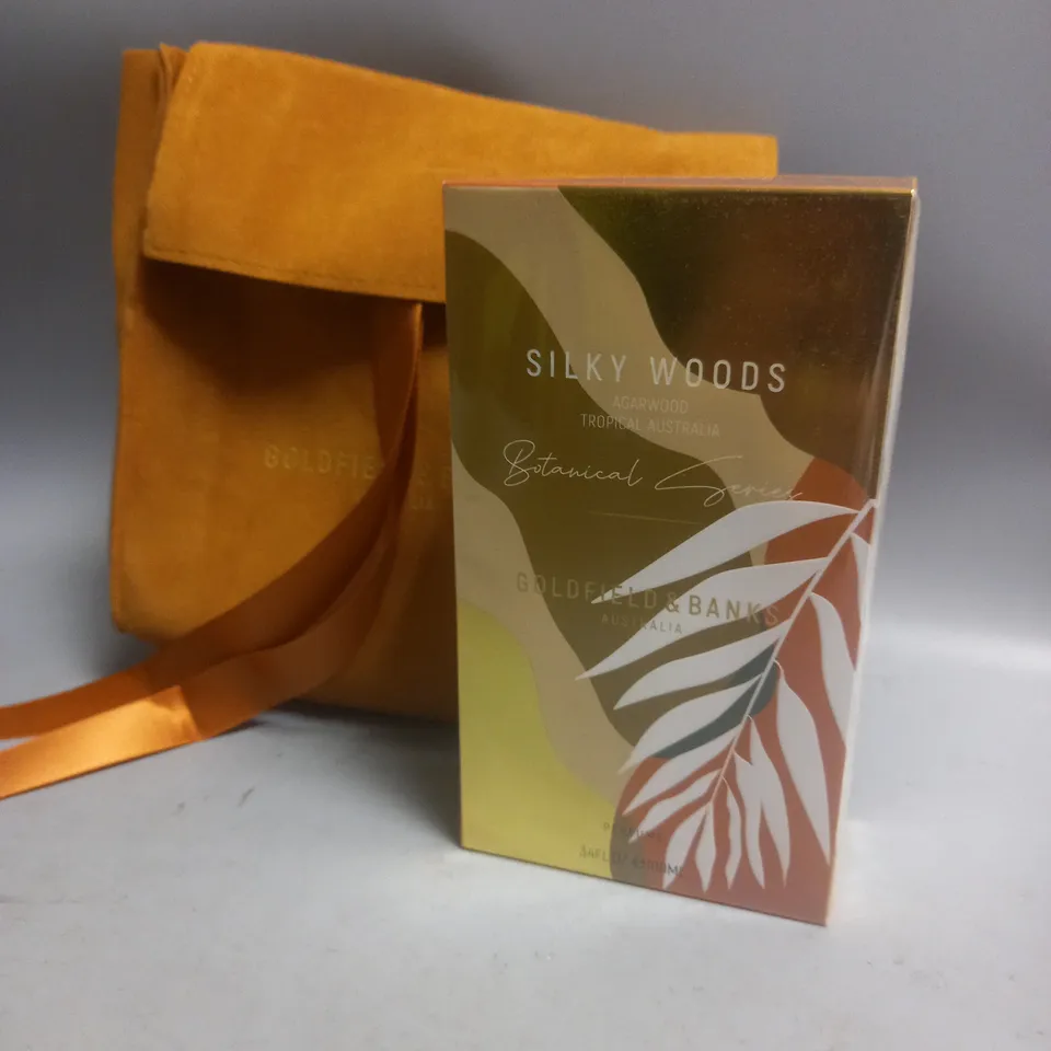 BOXED AND SEALED GOLDFIELD & BANKS SILKY WOODS BOTANICAL SERIES EAU DE PARFUM 100ML