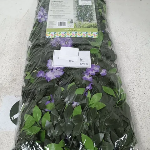 WISTERIA FAUX TRELLIS – FAUX DECOR GARDEN STRUCTURE
