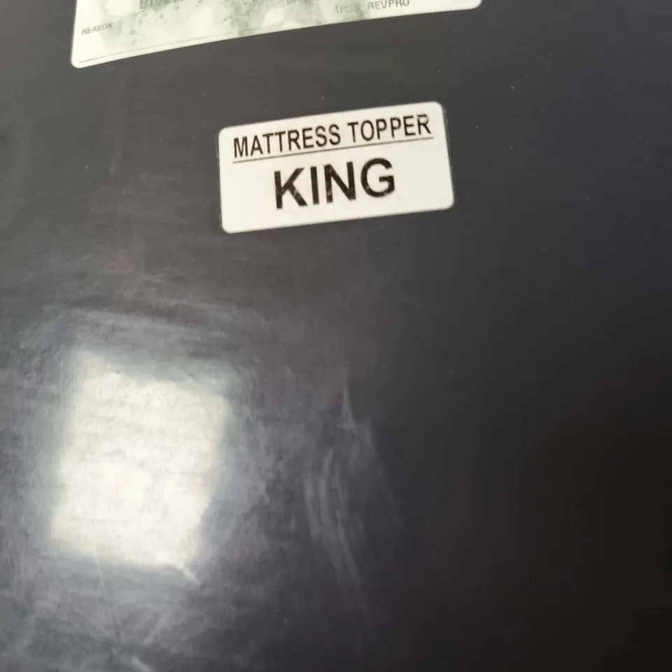 KING SIZE MATTRESS TOPPER
