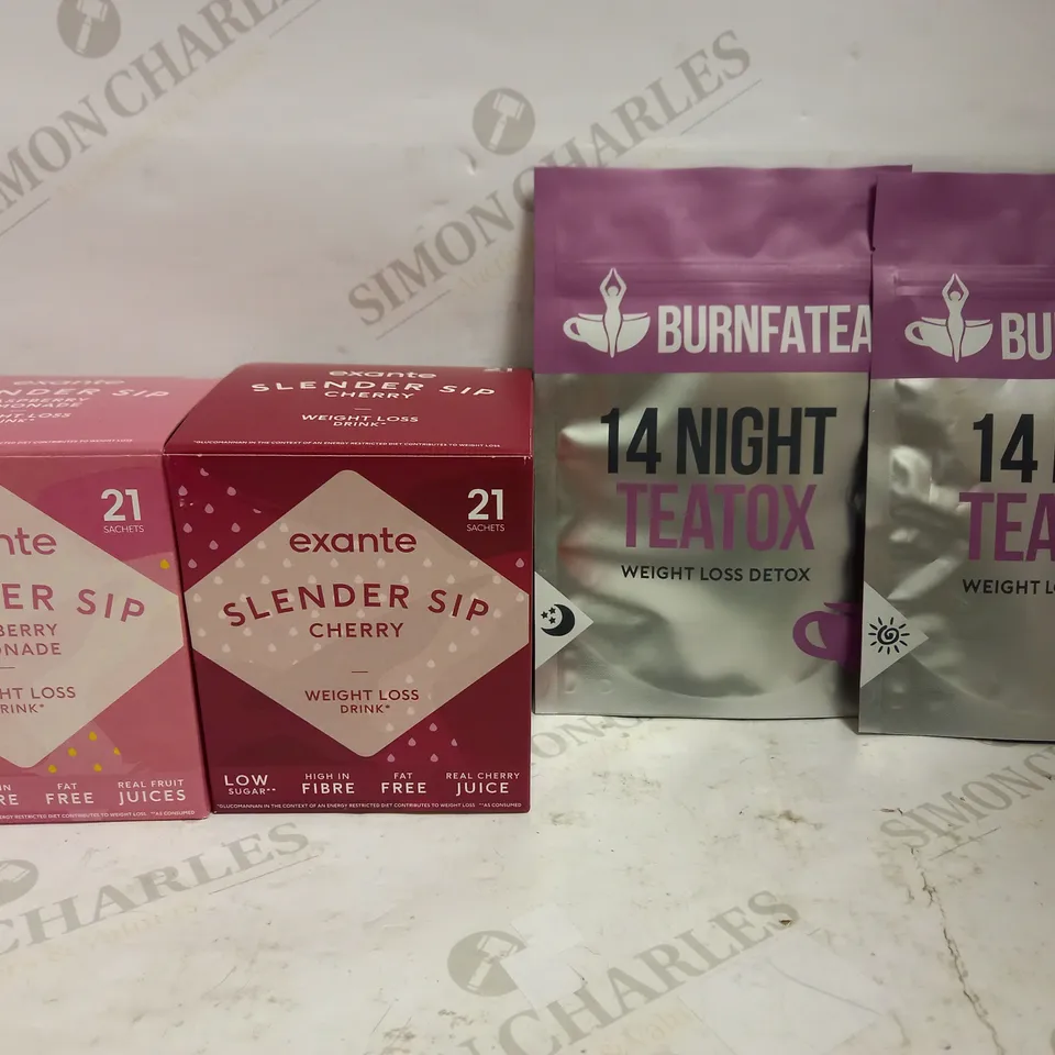 ASSORTED WEIGHT LOSS DRINKS
