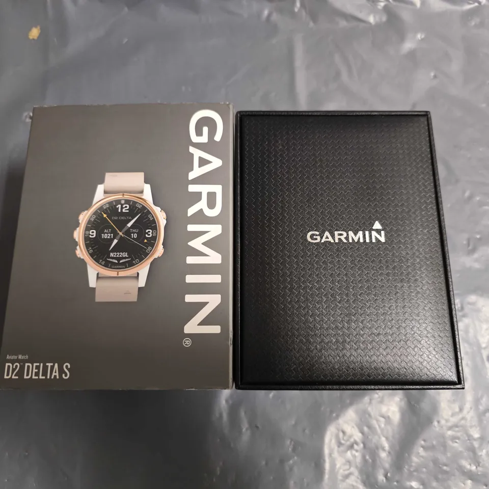 BOXED GARMIN D2 DELTA S AVIATOR WATCH