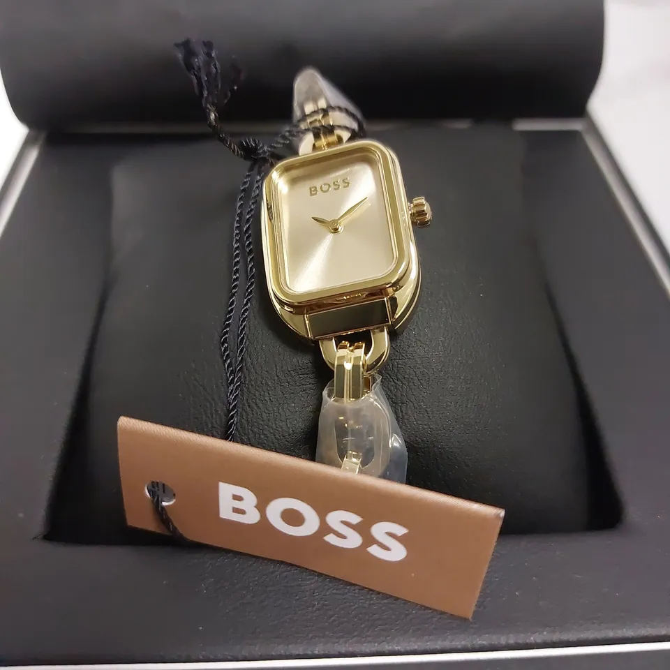 BOED HUGO BOSS LADIES BOSS HAILEY GOLD LINK BRACELET