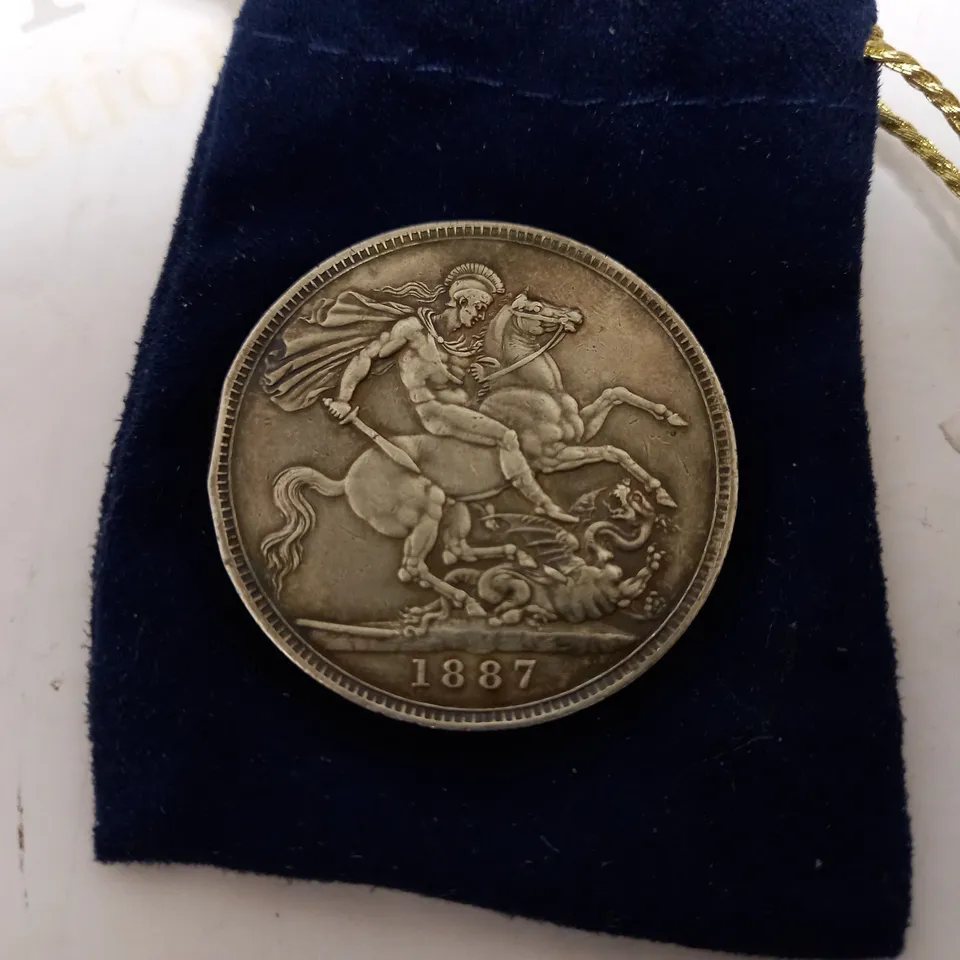 QUEEN VICTORIA 1887 COIN