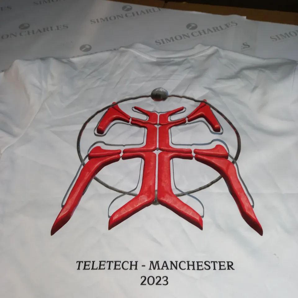 XS TELETECH WHITE T-SHIRT 