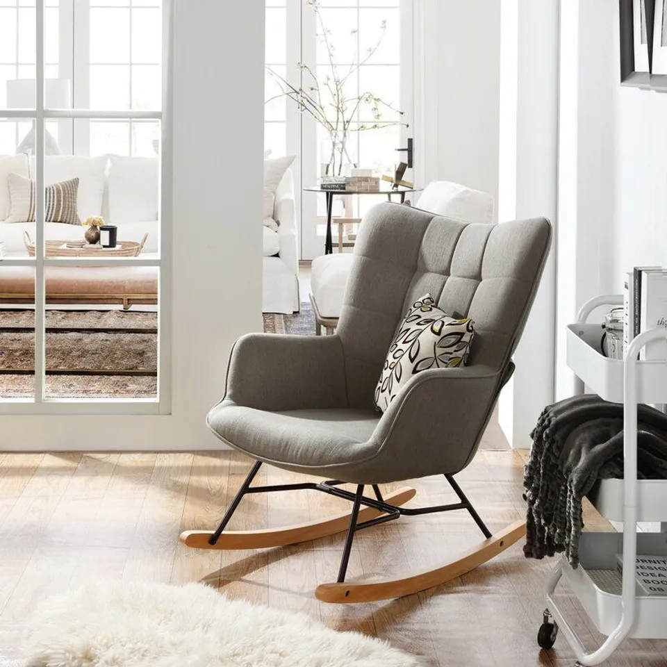 ARIS ROCKING CHAIR GREY