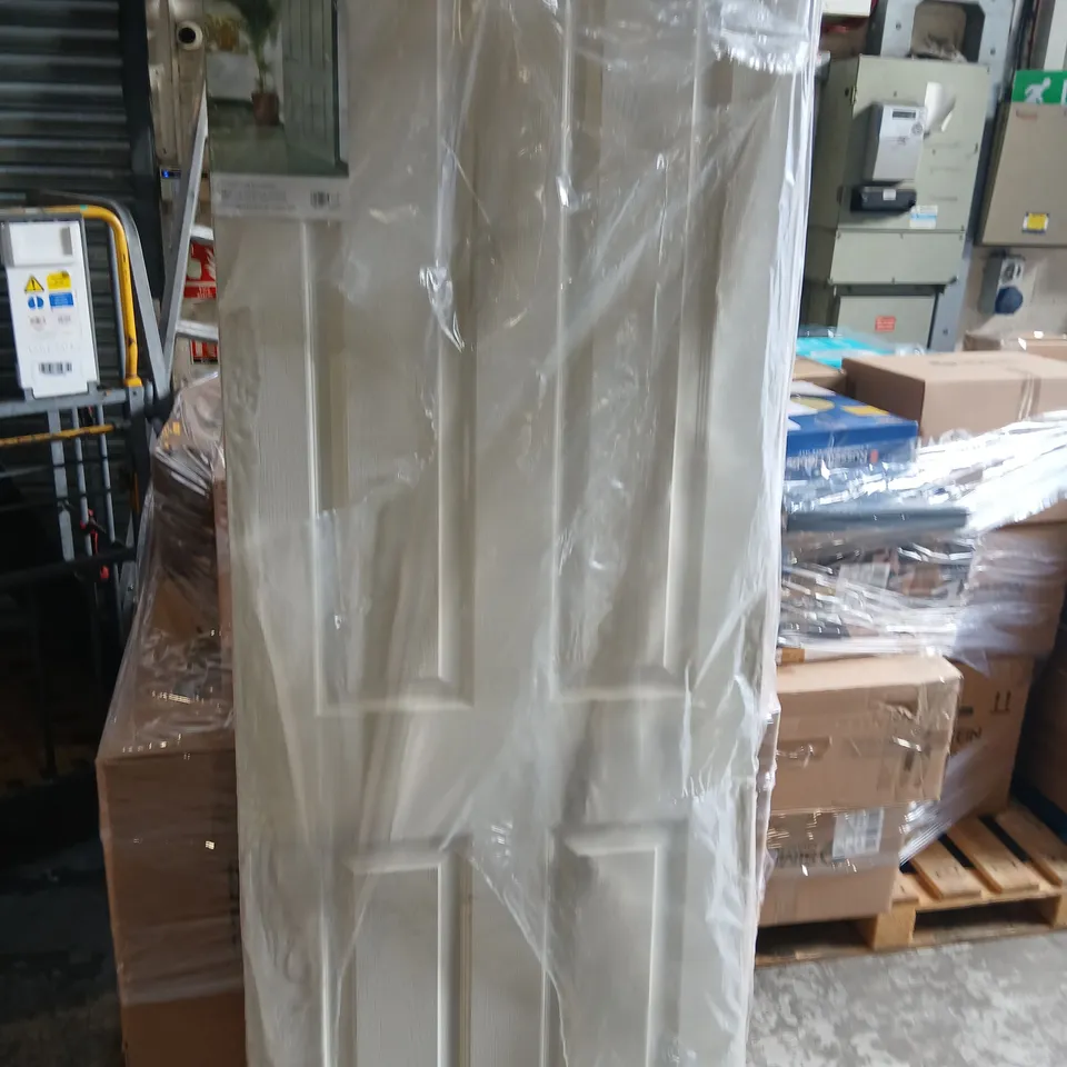 CHESTER 4-PANEL GRAINED MOULDED INTERIOR DOOR – PRIMED FOR PAINTING