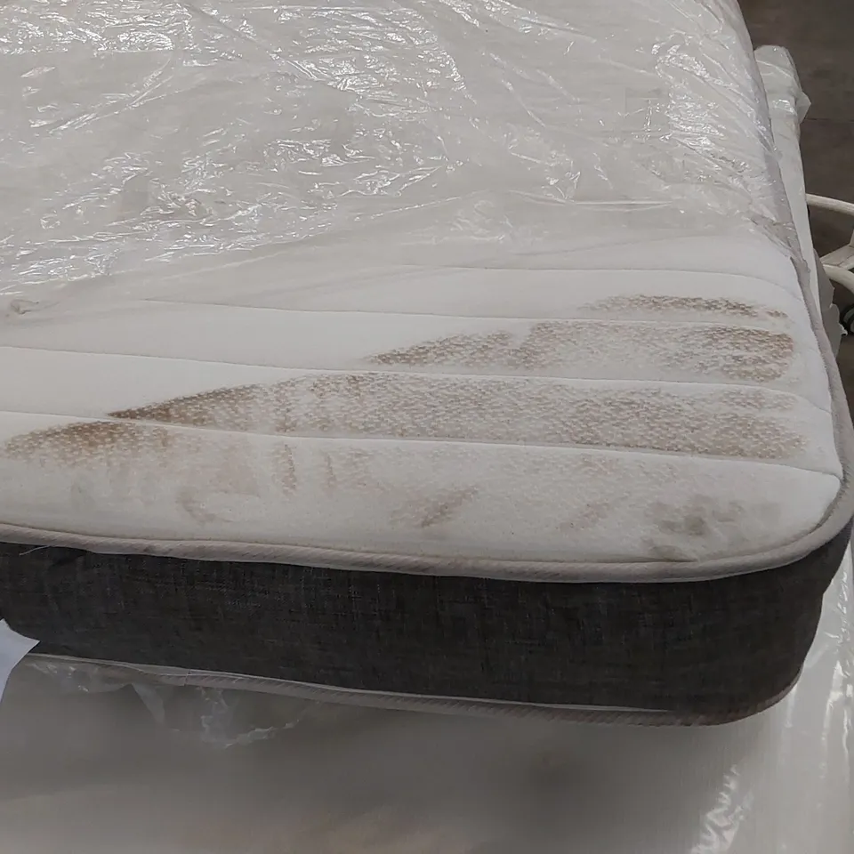 BAGGED 4FT POCKET 1000 HYBRID MEMORY FOAM MATTRESS 