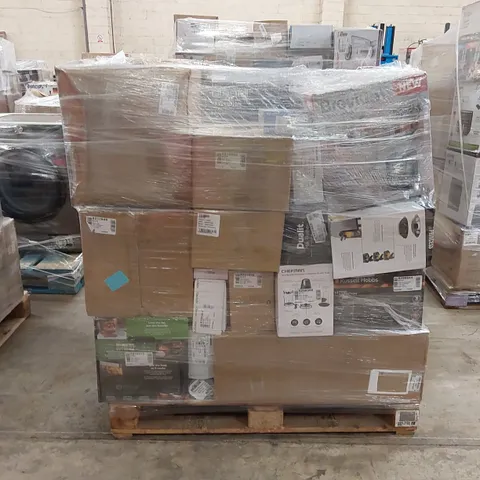 PALLET OF APPROXIMATELY 37 UNPROCESSED RAW RETURN HOUSEHOLD AND ELECTRICAL GOODS TO INCLUDE;