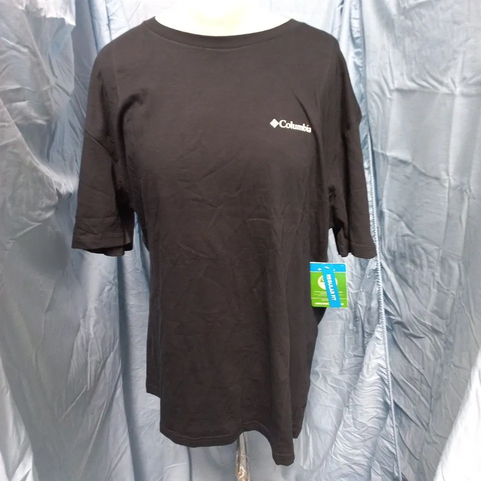 COLUMBIA START CREEK GRAPHIC TEE IN BLACK - L/G