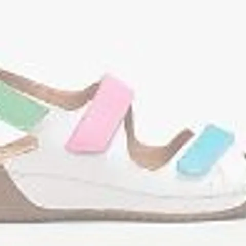 ADESSO DARIA LEATHER SANDAL TUTTI FRUITI SIZE 5