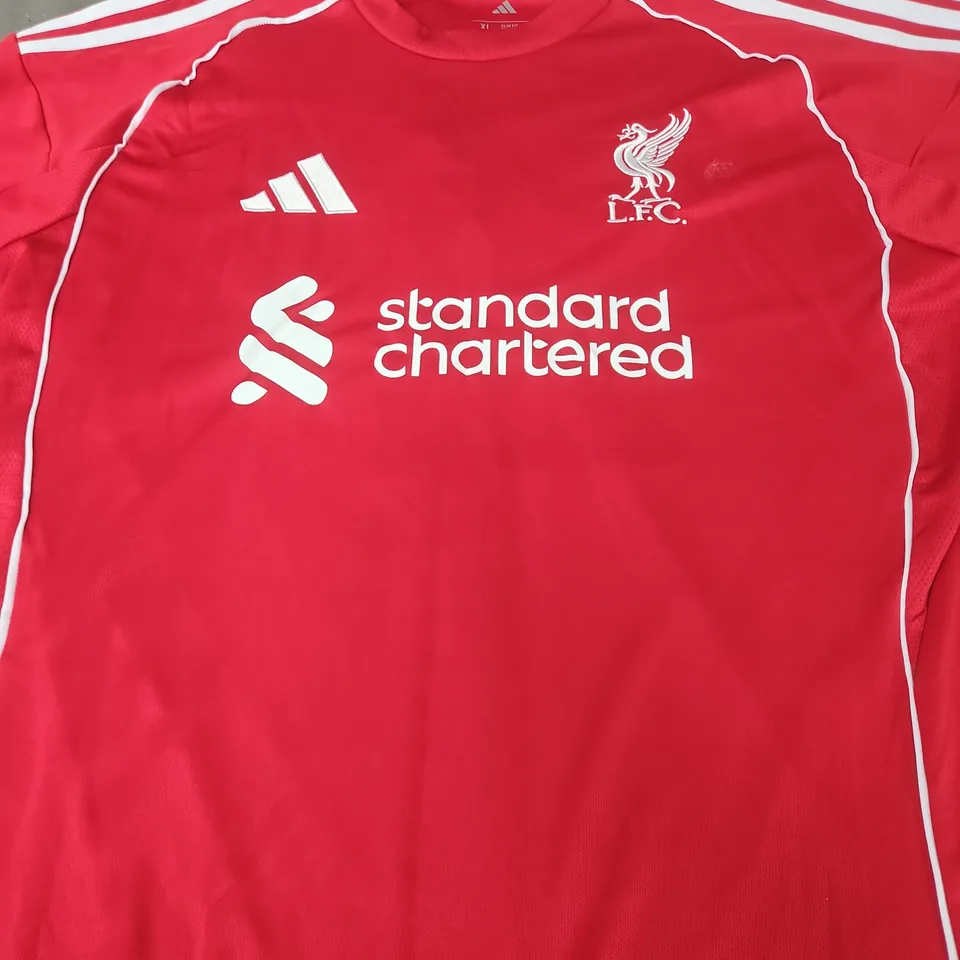 LIVERPOOL FC RED HOME SHIRT – VIRGIL 4 - SIZE XL