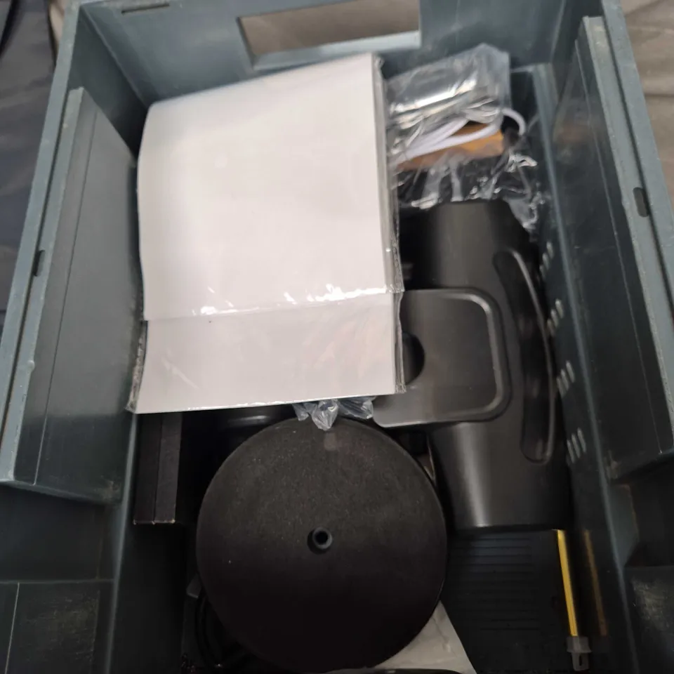 APPROXIMATELY 15 ASSORTED HOUSEHOLD PRODUCTS TO INCLUDE HANDHELD VACUUM, FREEZER LABELS, PLASTIX ADHESIVE ETC