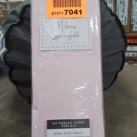 BAGGED HELENA SPRINGFIELD KINGSIZE FLAT SHEET