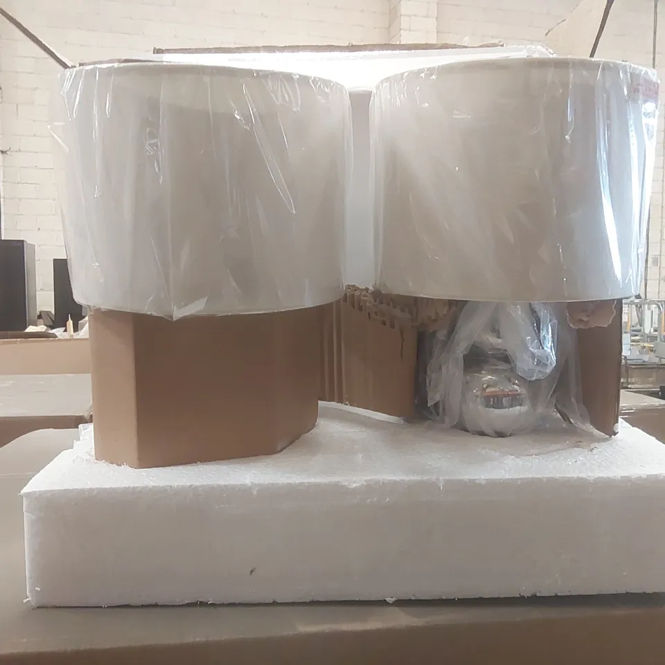 PALLET CONTAINING APPROXIMATELY 30x 2PCS MARISSA CHROME TOUCH TABLE LAMPS